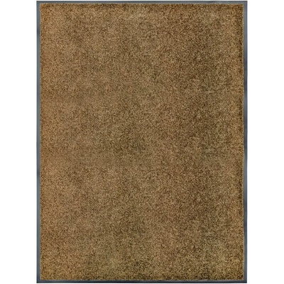 vidaXL Перима изтривалка, кафява, 90x120 см (323436)