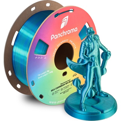 Polymaker Panchroma PLA Dual Silk Caribbean Sea (Blue-Green) - 1, 75 mm / 1000 g (CA03025)