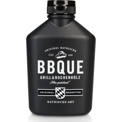 BBQUE Bayrische Barbecue Sauce Grill & Buchenholz 472 g
