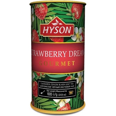 Hyson Strawberry Dream černý čaj 100 g