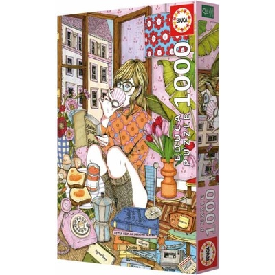 Пъзел, Educa, Време за себе си, Ана Джарен, 1000 части (EDU19557)