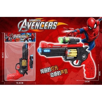 Пистолет Спайдърмен със звукови и светлинни ефекти 780-3