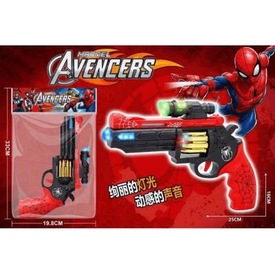 Пистолет Спайдърмен със звукови и светлинни ефекти 780-3