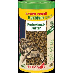 sera Professional Herbivor -Храна за растителноядни влечуги - костенурки, игуани и др. 1000 мл. -0.330гр
