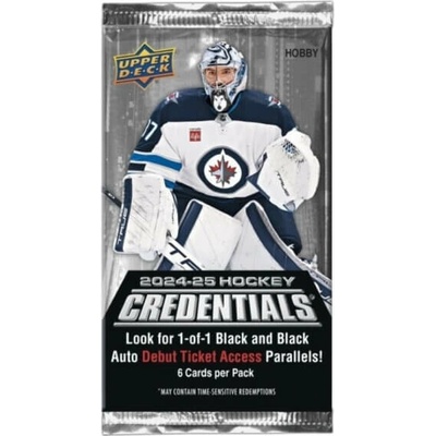 Upper Deck 2024-2025 NHL Credentials Hockey Hobby Balíček