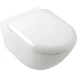 Villeroy & Boch Antao TwistFlush окачена тоалетна чиния без ръб, бяла (4674T0R1)