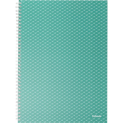 ESSELTE Colour Breeze A4 linkovaný zelený 80 listov
