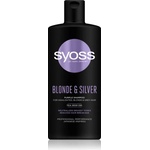 Syoss Intense Blonde лилав шампоан за руса и сива коса 440ml