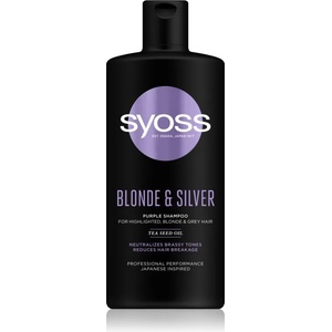 Syoss Intense Blonde лилав шампоан за руса и сива коса 440ml