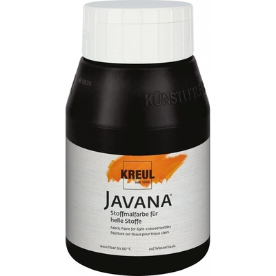 Kreul Javana farba na látky black 500 ml