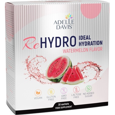 Adelle Davis ReHYDRO Melón Ideálny pitný režim 30 dávok