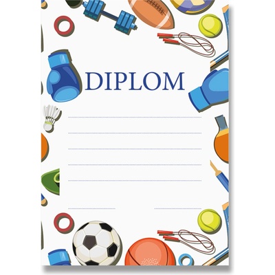 Baloušek Diplom A5 sportovní hry BD059 – Zbozi.Blesk.cz