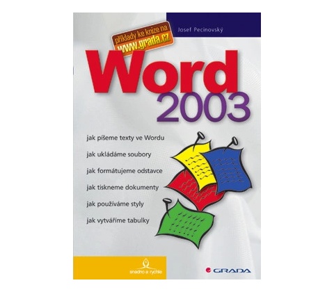 Word 2003 Pecinovský Josef