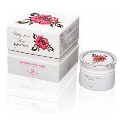 Bulgarian Rose Karlovo Bulgarian Rose Signature Whitening Face Cream - Избелващ крем за лице 30мл