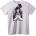 NOONEBRAND Тениска Аниме Валкирия - 2XL, White
