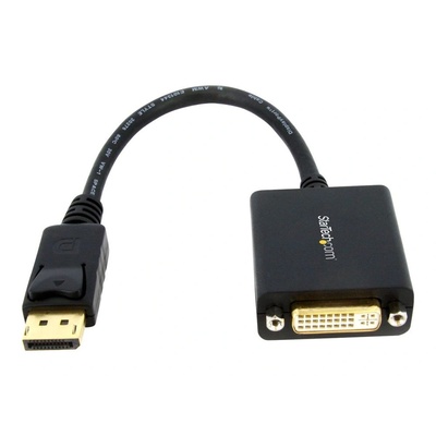 StarTech StarTech. com DP2DVI2 адаптер за видео кабел 0, 152 м DisplayPort DVI-I Черен (DP2DVI2)