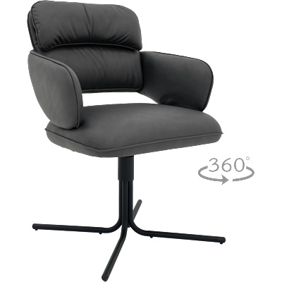 Carmen Трапезен стол rakvere - тъмносив 11