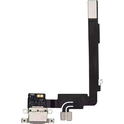 Apple iPhone 16 Pro Max - Nabíjecí Konektor + Flex Kabel (Natural Titanium), Natural Titanium