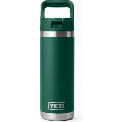 Yeti termo láhev Rambler C Straw 532 ml black forest green
