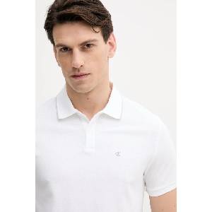 Calvin Klein тениска с яка мъжка от памук (LV04LC239G) - answear - 91,90 лв
