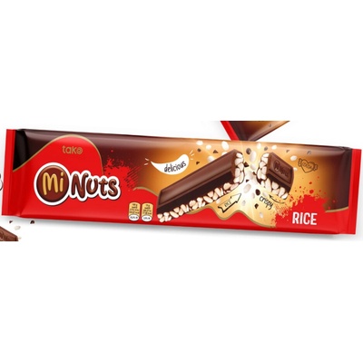 TAKO MINUTS kakaová pochúťka s expandovanou ryžou 150g
