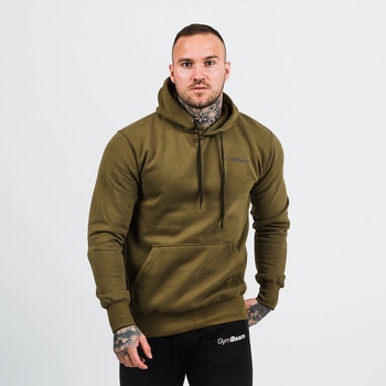 GymBeam Суичър Athlete Military Green Black XXL