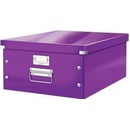 Leitz Velká univerzální krabice Click & Store, Purpurová