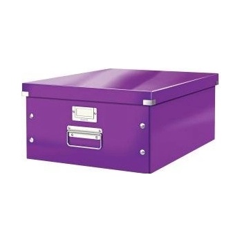 Leitz Velká univerzální krabice Click & Store, Purpurová