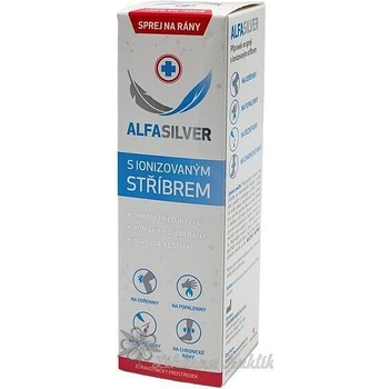 Alfasilver HA+ práškový sprej 125 ml
