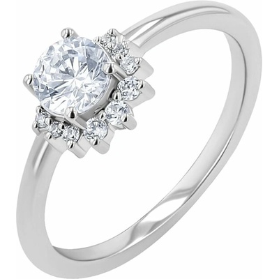 Eppi Half halo prsten s lab grown diamanty Sonnie RE47279