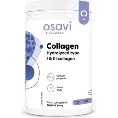 Osavi Kolagén Hydrolyzovaný kolagén typu I a III 600 g