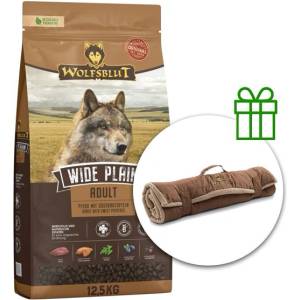 Wolfsblut Wide Plain Adult 12, 5 кг + Пътническо одеяло БЕЗПЛАТНО