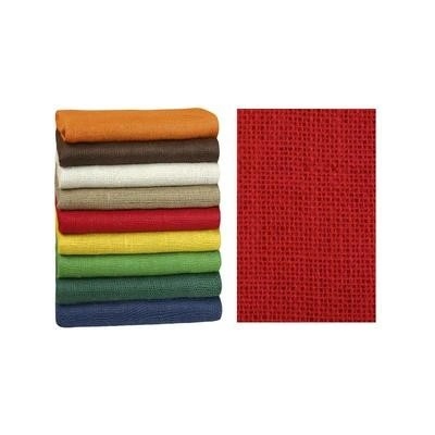 Bellatex Jutová dekorační plachetka ČERVENÁ 2415/290, 130x300cm