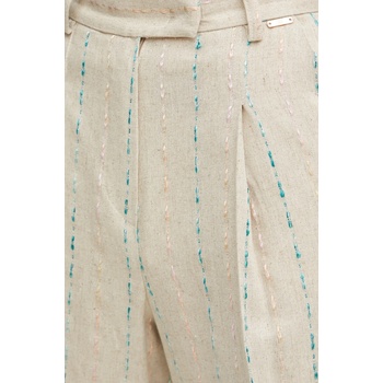 Fracomina Къс панталон с лен Fracomina (FS25SV6003W788N8)