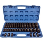 Silver Ударни вложки 1/2" 8-32 мм комплект 35 бр. в куфар 67499 (s11663)