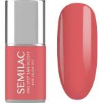 Semilac One Step 3in1 Glossy гел лак за нокти цвят 690 Coral Pink 7ml