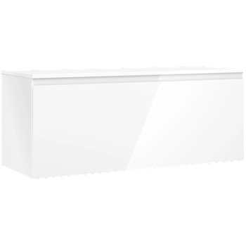 Mexen Orio шкаф за баня под мивка 120 см с плот, 1 чекмедже, бял гланц - 91A10-12047-1-BFC00 (91A10-12047-1-BFC00)