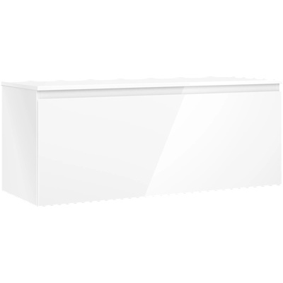 Mexen Orio шкаф за баня под мивка 120 см с плот, 1 чекмедже, бял гланц - 91A10-12047-1-BFC00 (91A10-12047-1-BFC00)