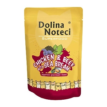 Dolina Noteci Superfood kuřecí a hovězí maso s dorádem 85 g