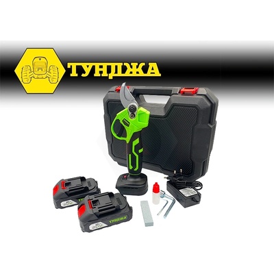 ТУНДЖА Ножица лозарска акумулаторна ТУНДЖА НЛА20 20V 2x2Ah (9700631)