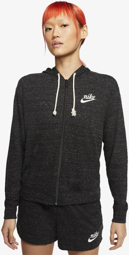 nike w nsw gym vntg hoodie fz