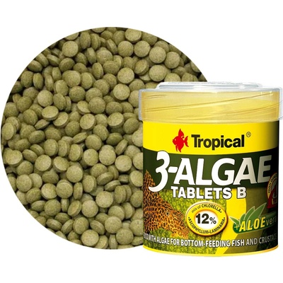 Tropical 3-Algae Tablets B 50 мл / 36 г