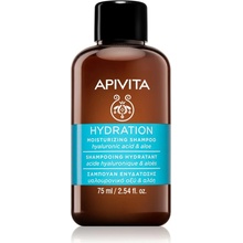 Apivita Holistic Hair Care Hyaluronic Acid & Aloe hydratačný šampón 75 ml