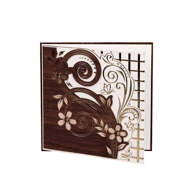 Поздравителна картичка Честит празник с цветя (К86998)