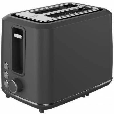 Electric Toaster, Grey, 220-240V, 50-60Hz, 920-1080W, 2 slots, 3 modes, 7 browning levels (ATS0001G)