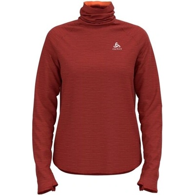 Odlo RUN EASY WARM dámská funkční mikina červená