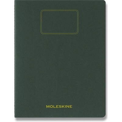 Moleskine Sešit Student Cahier A4 čistý zelený