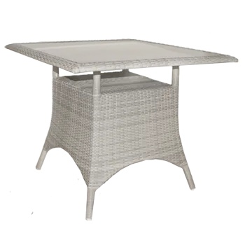 Image 1 of Horecano ГР-Маса ратан 90x90 ТС-108G (EF-093)-СИВО (019554)