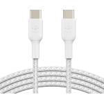 Belkin CAB004BT1MWH2PK USB кабел USB 2.0 1 м USB C 0, 48 Гбит/с 60 W Бяла (CAB004BT1MWH2PK)
