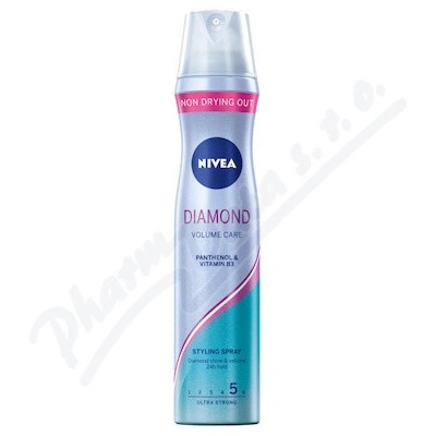Nivea Diamond Volume Care lak na vlasy 250 ml